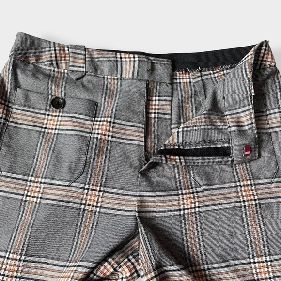 Melissa Paige Academia Plaid Wide Leg Pants Size Small - Picture 5 of 13